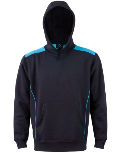 Picture of Winning Spirit, Kids' Kangaroo Pocket Contrast Hoodie